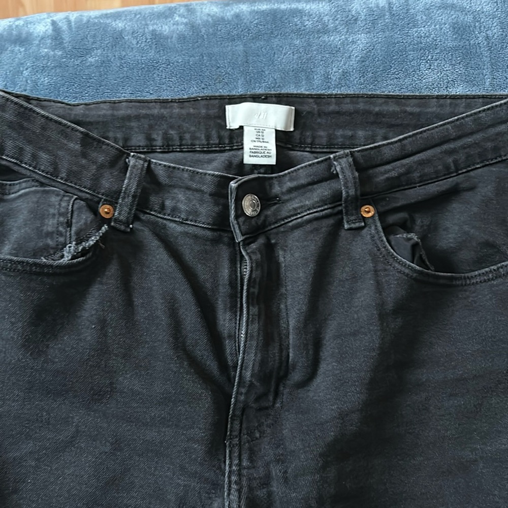 HandM jeans black slim fit